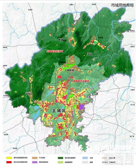 贵阳2035年市域用地规划图